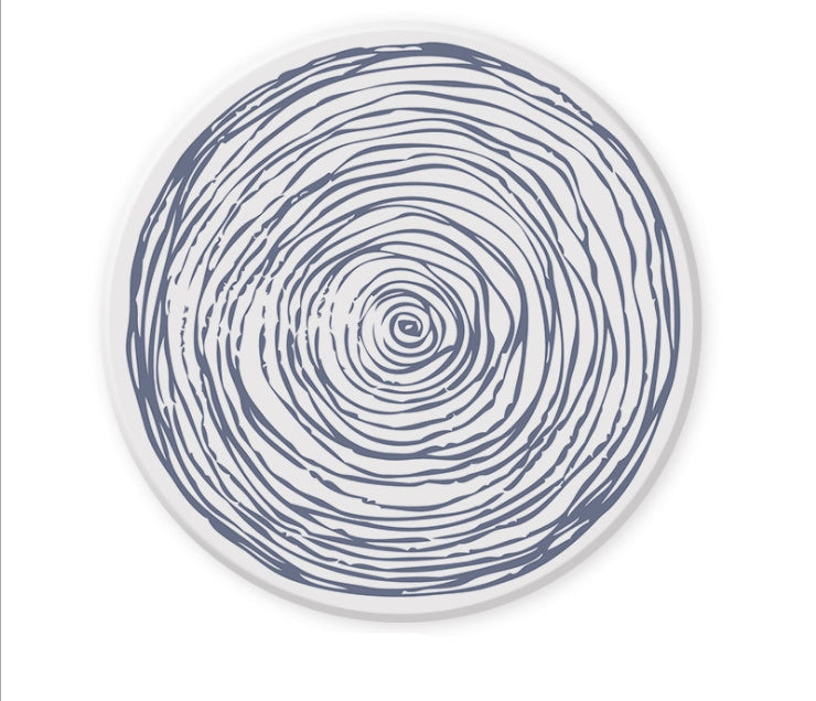 Japanese-Style Diatomite Coaster Set – Set of 6