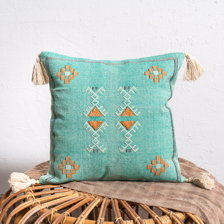 Embroidered Moroccan Pillows