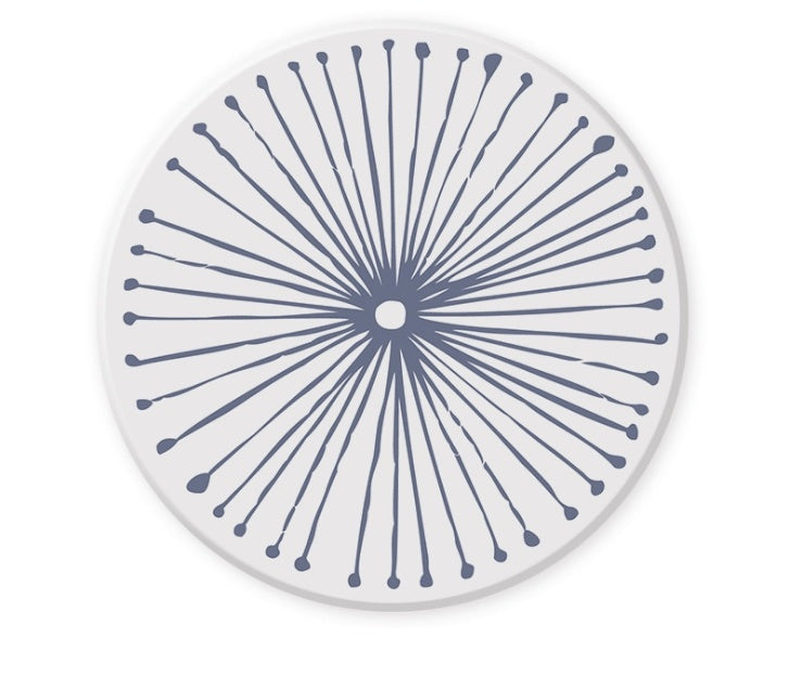 Japanese-Style Diatomite Coaster Set – Set of 6