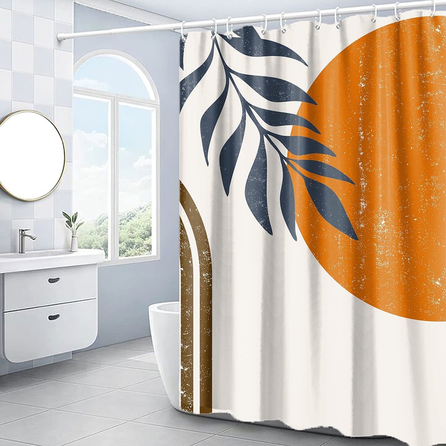 Modern Art Shower Curtains