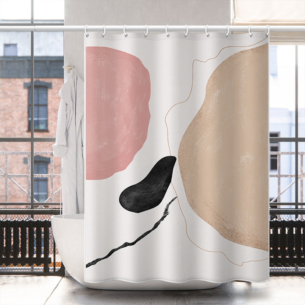 Modern Art Shower Curtains