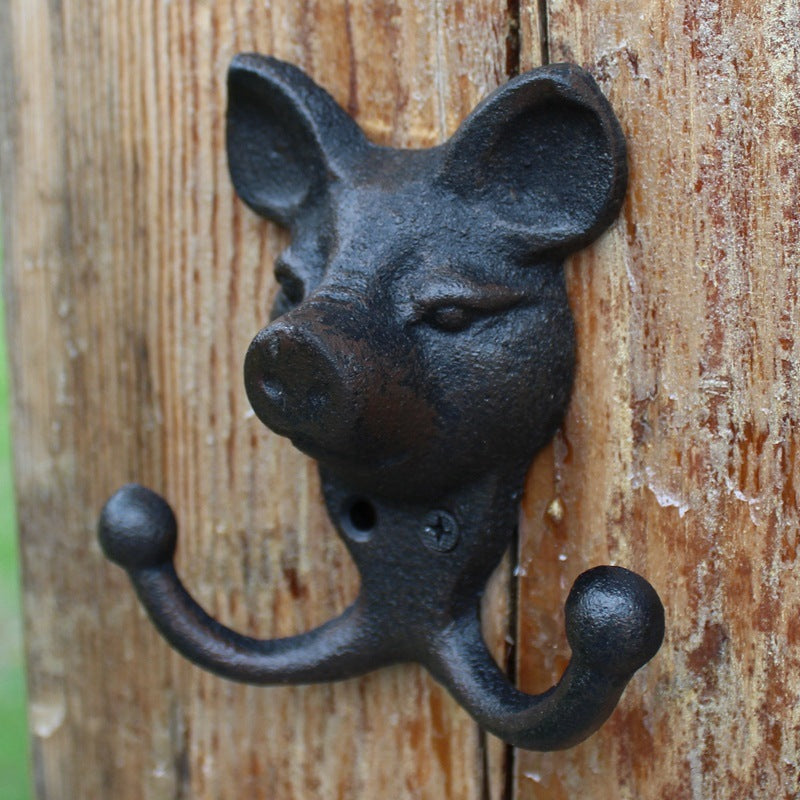 Cast Iron Animal Wall Hooks