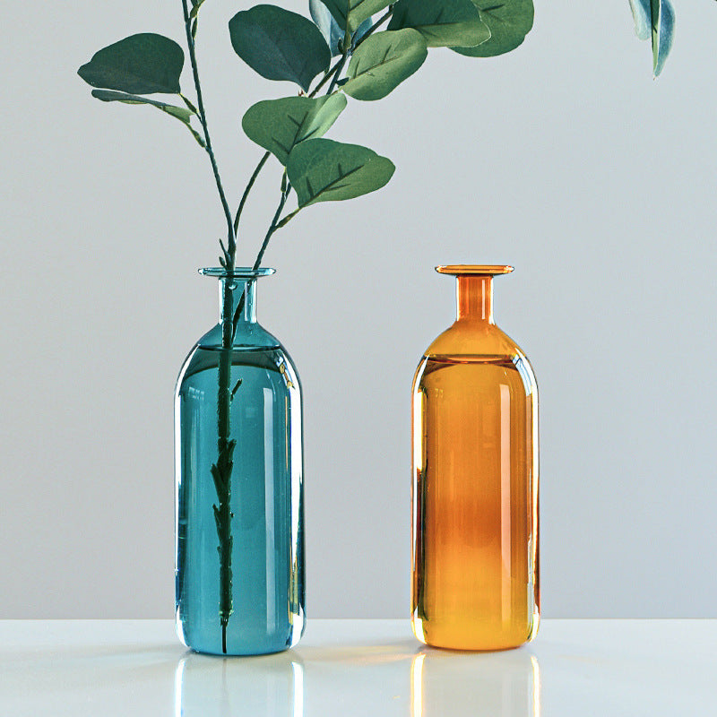 Stained Glass Vases