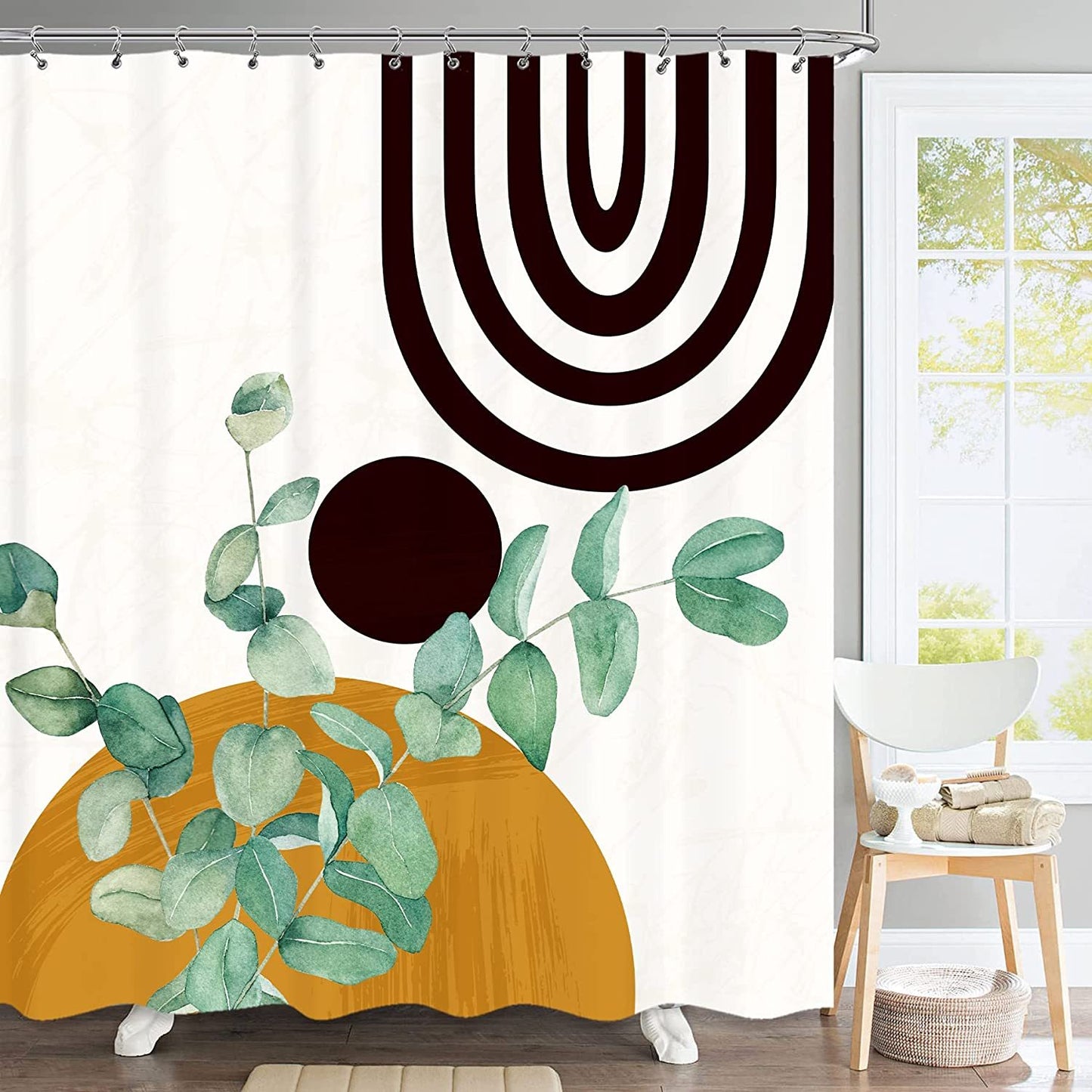Modern Art Shower Curtains
