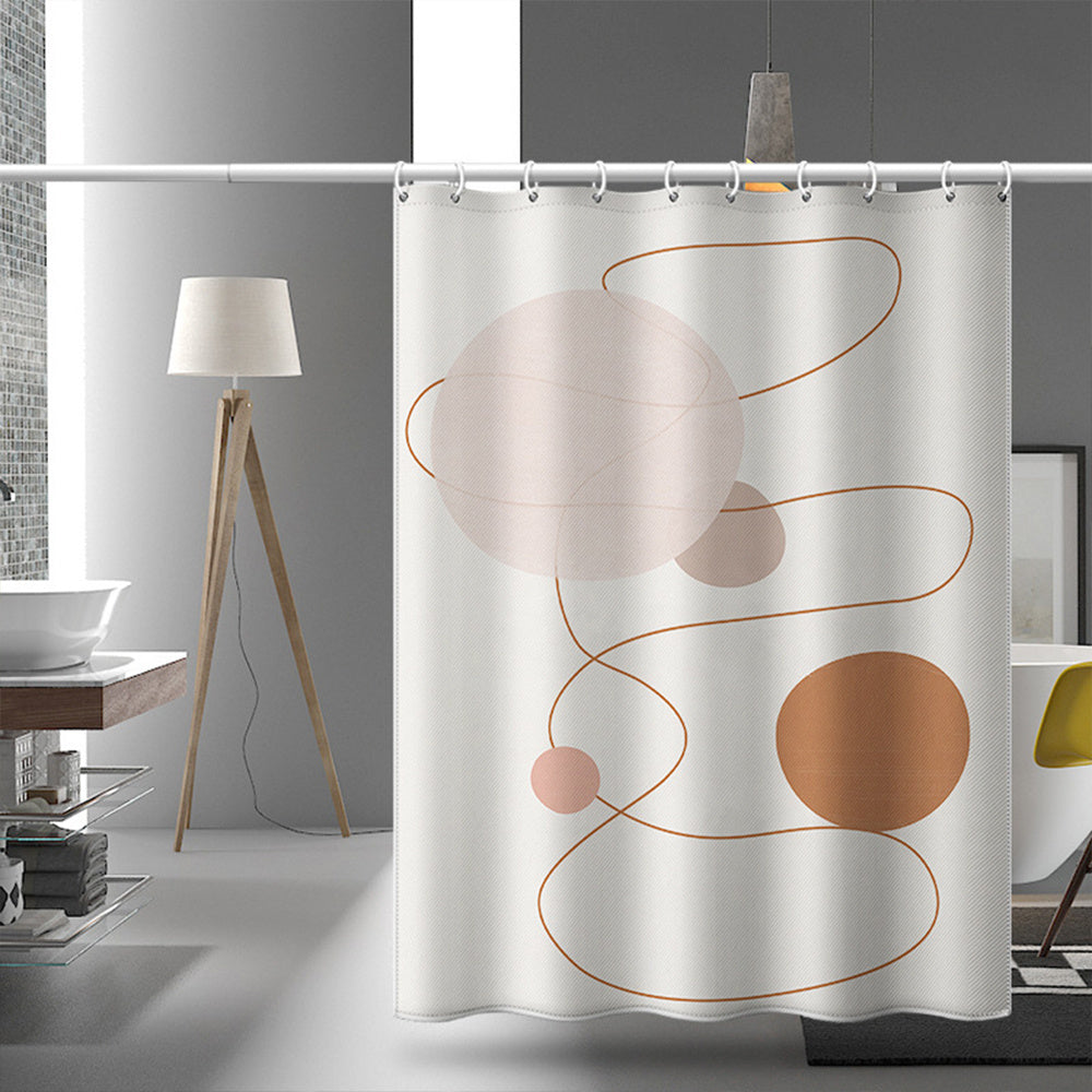 Modern Art Shower Curtains