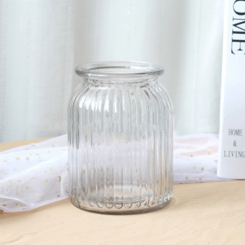 Clear Glass Vase Collection