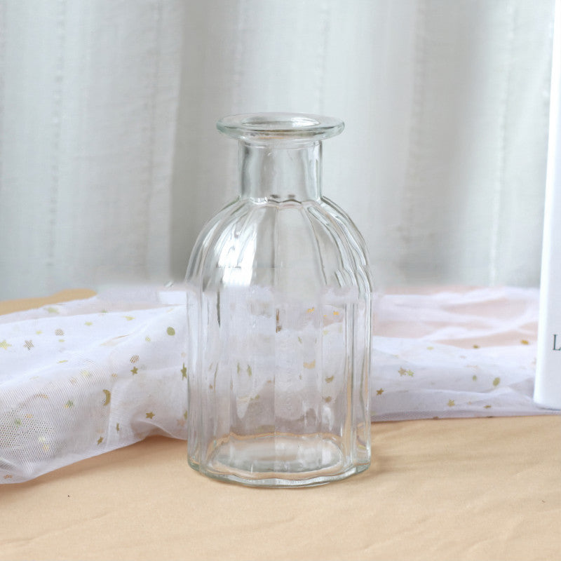 Clear Glass Vase Collection